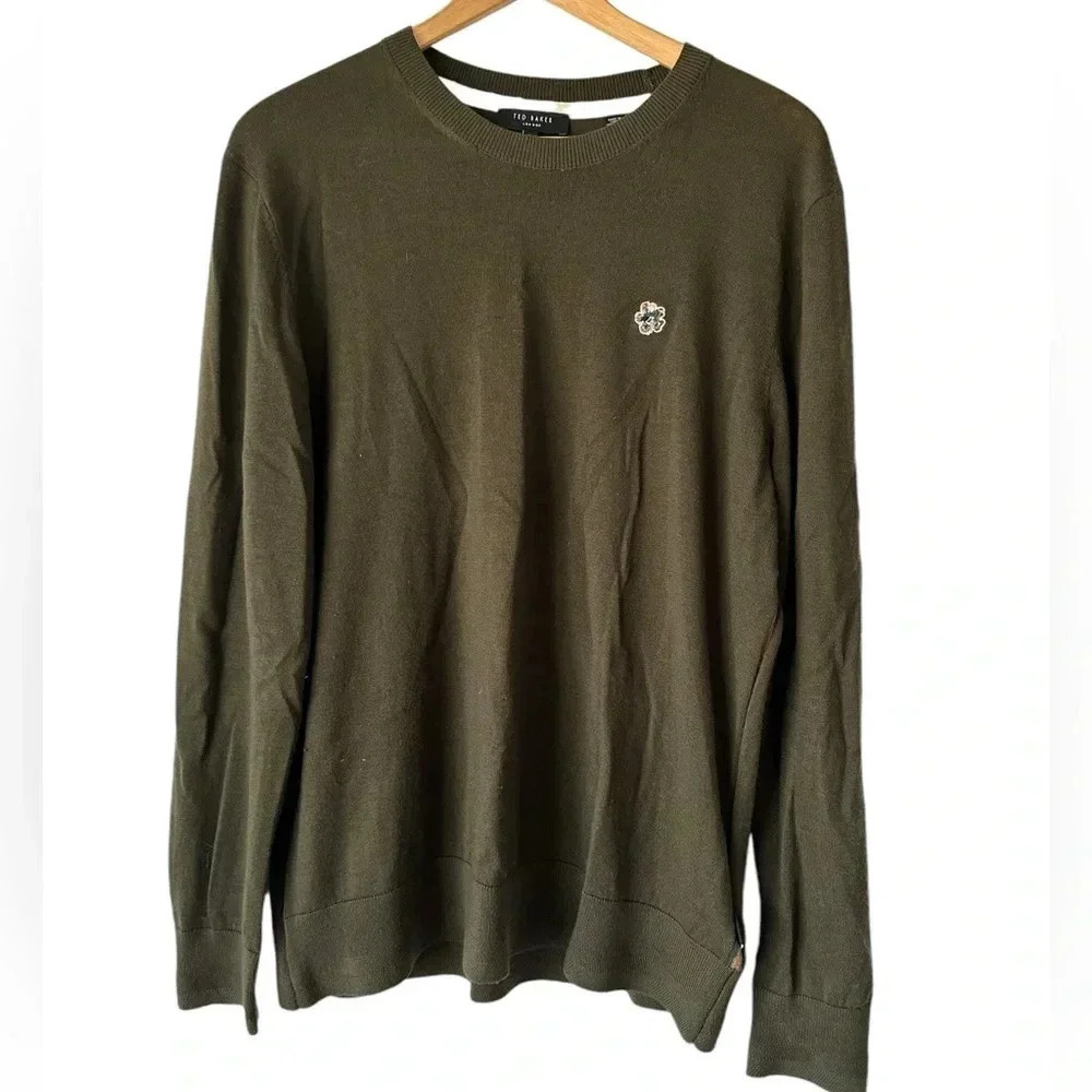 TED BAKER London CARDIFF Men’s LS Core Crew Neck